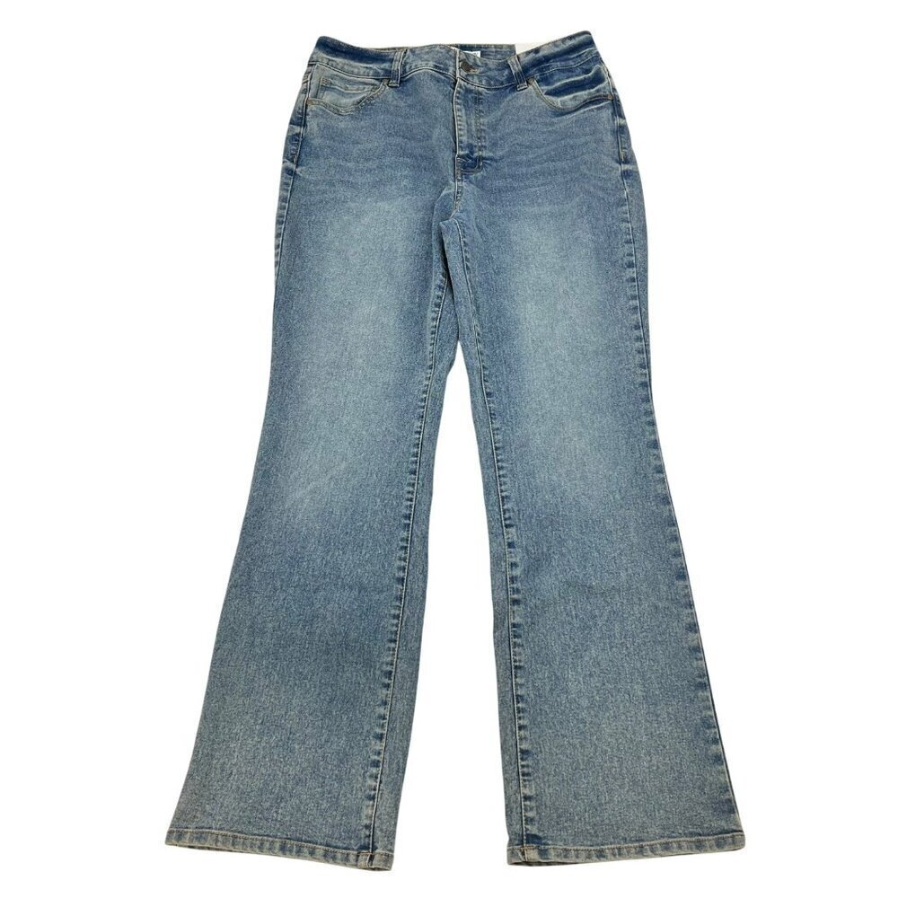 Redy High Rise Flare Jeans Medium Wash Womens Size 30 New